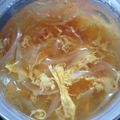 m_kera's cooksnap of when they made 簡単！トマトと卵のスープ.