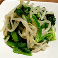 まぐね's cooksnap of when they made サラダ感覚☆ほうれん草ともやしのナムル.