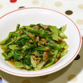 ★さや☆すん★'s cooksnap of when they made ＊小松菜とツナのオイマヨ炒め＊.