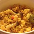 ウッチム's cooksnap of when they made Ｌｅｋｕｅ(ルクエ)で簡単☆カレーピラフ.