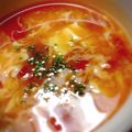 amoui's cooksnap of when they made かきたまトマトスープ.