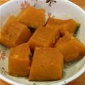SW_チーフ's cooksnap of when they made 簡単裏技で★ほっこりカボチャの煮物.