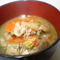maruru-nn's cooksnap of when they made 鶏ときのこのみそ仕立て鍋.