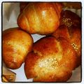 みっぽこっぷる's cooksnap of when they made もちもちクルミパン★お花の形成がかわいい.