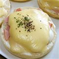 mami1012's cooksnap of when they made 休日のための♡クロックムッシュ.