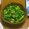 スージー＆ジル's cooksnap of when they made 菜の花の生姜醤油和え.