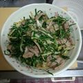 さりにゃ's cooksnap of when they made 春爛漫！野蒜(ノビル)のスタミナ炒め。.