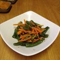 オユオユ's cooksnap of when they made mレンジで♪いんげんのゴマ和え.