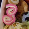 愛うらら's cooksnap of when they made 簡単☆キャンディかまぼこ♪（キャラ弁）.
