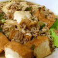 vsatov's cooksnap of when they made 厚揚げのひき肉あんかけ.