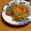 ｧﾐmama's cooksnap of when they made ♥春の定番！我が家のつわの炒め煮♥.