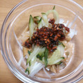スリーエクボ's cooksnap of when they made ザーサイと葱の簡単おつまみ.