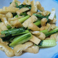 もひこママ's cooksnap of when they made 小松菜と油揚げの超簡単スピード１品.