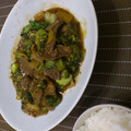 vecuan's cooksnap of when they made 牛肉と青梗菜のオイスターソース炒め.