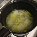 里すけ's cooksnap of when they made 簡単★白菜と長ねぎの中華スープ.