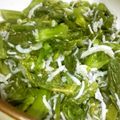 BibittO4's cooksnap of when they made 花粉症に良い菜の花のしらす和え.