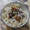 クックパパット's cooksnap of when they made さつまいもごはん.
