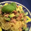 ayuno*'s cooksnap of when they made アボカドとツナの和風パスタ.