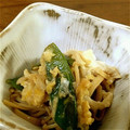ちーるちゃん's cooksnap of when they made きぬさやとえのきの玉子とじ.