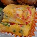 チョコママ★'s cooksnap of when they made お弁当に！ネギと紅ショウガの卵焼き.