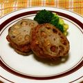 ウエムキ's cooksnap of when they made レンコンの挟み揚げ.