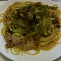 みーぃぃぃ's cooksnap of when they made 豚肉のポン酢しょうゆパスタ.