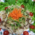 がるばんぞママ's cooksnap of when they made 甘辛牛肉とクレソンのちらし寿司.