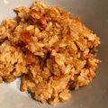 kumichef's cooksnap of when they made 炊き込み✿シーフードトマトピラフ.