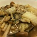 三畳庵主人's cooksnap of when they made 白菜とキノコの餡かけ.