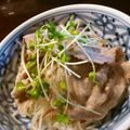 macky_'s cooksnap of when they made 豚しゃぶミョウガ.