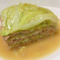 papikun's cooksnap of when they made キャベツとひき肉の重ね煮.