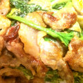 モナカさん's cooksnap of when they made 菜の花と豚肉のカレーマヨ和え.