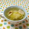 赤い電話's cooksnap of when they made 豚こま白菜の中華スープ残り物野菜をどうぞ.