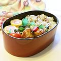 もぇちん's cooksnap of when they made お弁当おかず。ウインナーロール卵焼き.