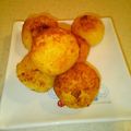 のんsummer's cooksnap of when they made とろっとチーズが・・♥のポテトボール♪.