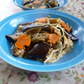 夏の記念日's cooksnap of when they made 牡蠣と茄子のオイスターソース炒め.