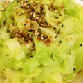 ニャーコ♪'s cooksnap of when they made 超即席キャベツのふりかけ和え＊お弁当.