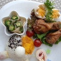 puniＫ's cooksnap of when they made イカとオクラのわさび醤油和え.