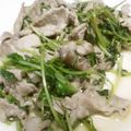 さいたまさと's cooksnap of when they made カンタン♪豆苗と豚肉の炒め物.