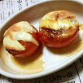 Hatsuhatsu's cooksnap of when they made 味噌チーズの焼きトマト.