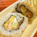 nyanconya's cooksnap of when they made カリフォルニアロール　シアトルロール.