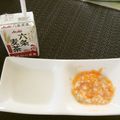 ライダーー's cooksnap of when they made 離乳食初期 にんじん豆腐.