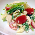 ★みさきんぐ★'s cooksnap of when they made カブの葉とツナの辛子マヨ和え.