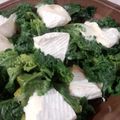 ☆あにぃ☆'s cooksnap of when they made 菜の花とカマンベールのレンジ蒸し.