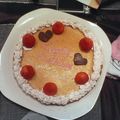 Mizmori's cooksnap of when they made いちごのベイクドチーズケーキ.