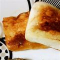 エルフ大好き's cooksnap of when they made お好み焼き屋さんのはんぺんバター.