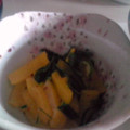 ゆやこ☆'s cooksnap of when they made 和えるだけ＊たくあんのピリ辛ネギ和え.