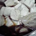 ゆきにゃん太's cooksnap of when they made 高野豆腐とこんにゃくの煮物.