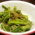 サトモユリア's cooksnap of when they made ごま香るピーマンとシラスのきんぴら風.