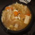 スタイリッシュママ's cooksnap of when they made 鯛の中骨で味噌汁　土鍋仕立て.